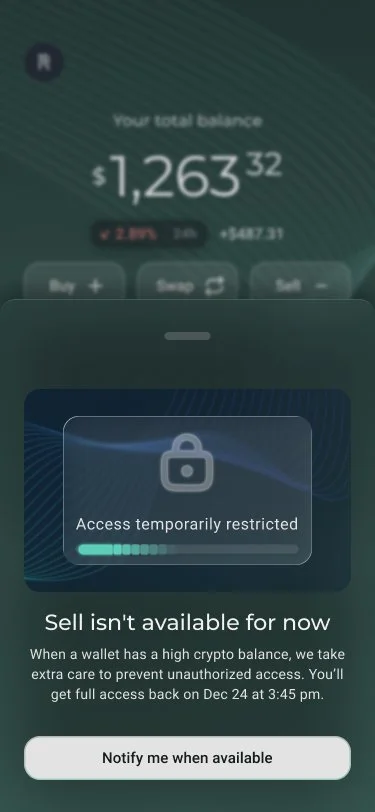 Homescreen with BSV